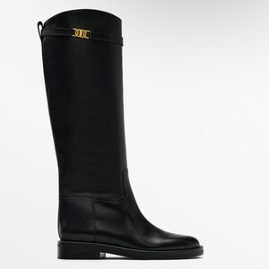 Massimo Dutton riding leather boots